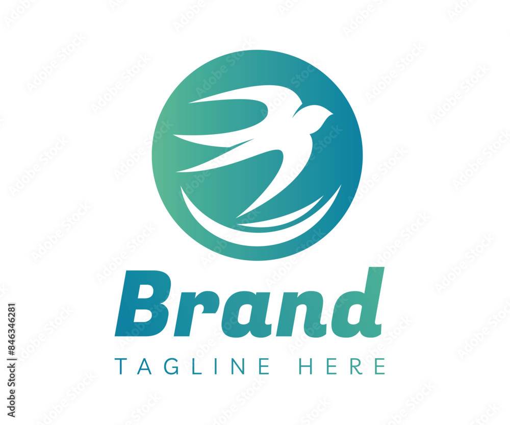  Bird logo icon design template elements. Usable for Branding and Business Logos.
