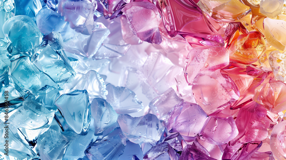 Colorful gradient ice background wallpaper Colorful gradient ice background wallpaper