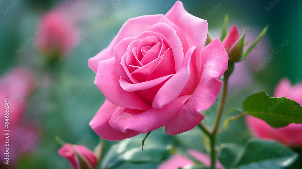 Close-up of beautiful rose flower image background featuring a close-up of a blooming rose with vibrant petals Close-up of beautiful rose flower image background featuring a close-up of a blooming rose with vibrant petals
