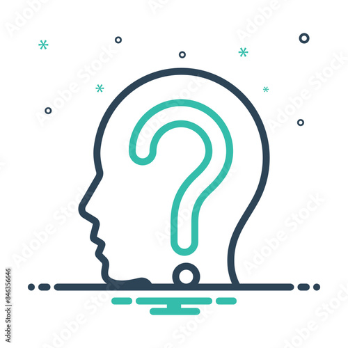 Mix icon for interrogation 