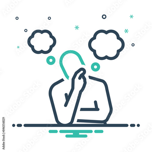 Mix icon for think 