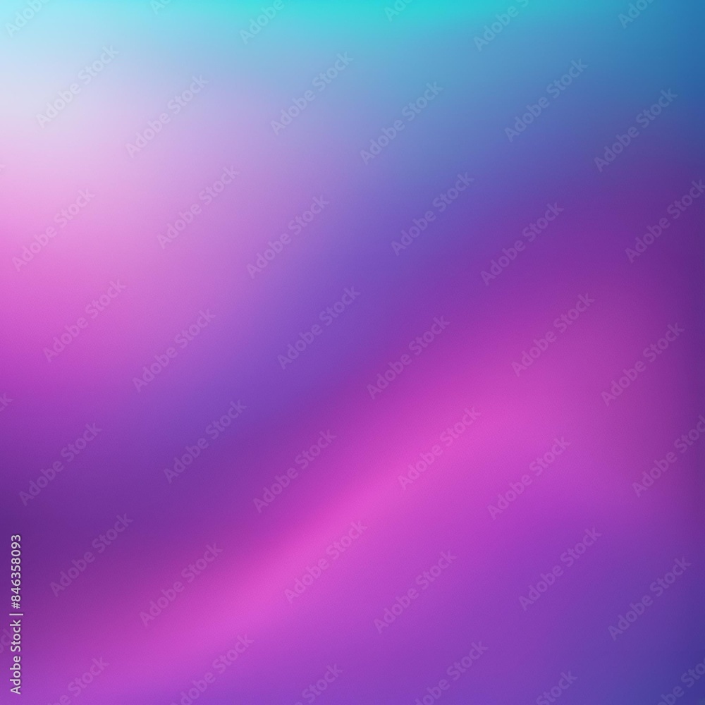 Fototapeta premium Cyan and Purple smooth gradient texture background, smooth gradient - 1
