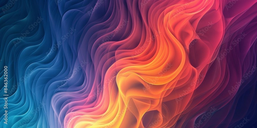 Vibrant Artistic Composition in Purple and Blue. Graphic Illustration concept Vibrant Artistic Composition in Purple and Blue. Graphic Illustration concept