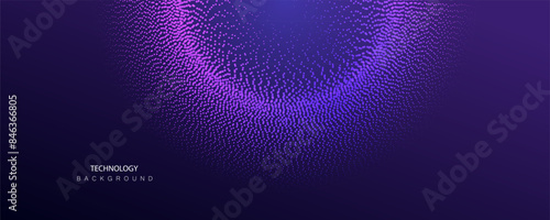 Liquid dots glowing abstract ai background. Neon explosion splash surface shapes design. Modern cyber light big data artificial intelligence technology and science vector.