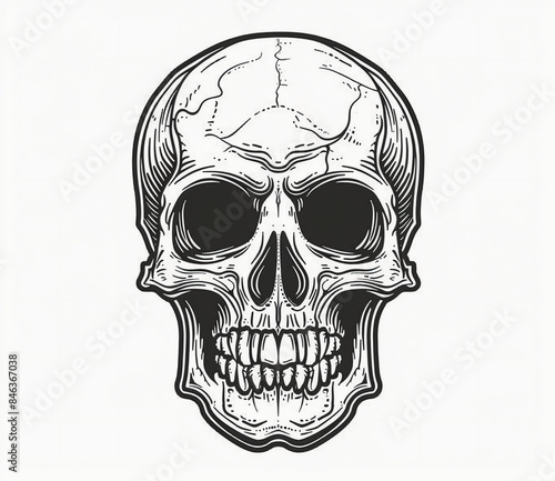 Wallpaper Mural "Elegant Black Chef's Apron with Light Beige and Green Accents" Torontodigital.ca