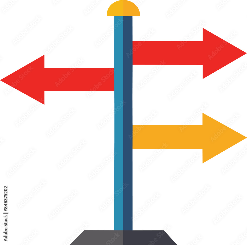 arrow direction signs vector illustration, Direction sign post with the arrows, arrow direction signs vector illustration, Direction sign post with the arrows,