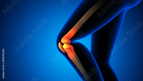 Pain in the knee joint