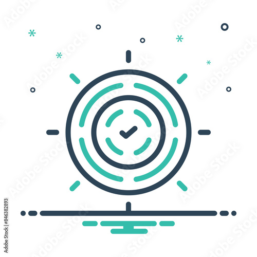 Mix icon for accurate 