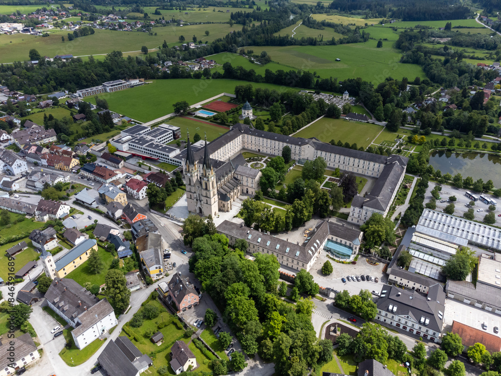 Obraz premium monastery of Admont in Styria, Austria