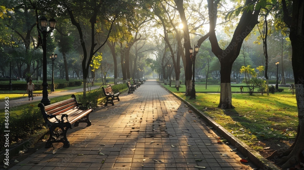 Green and Comfortable City Park