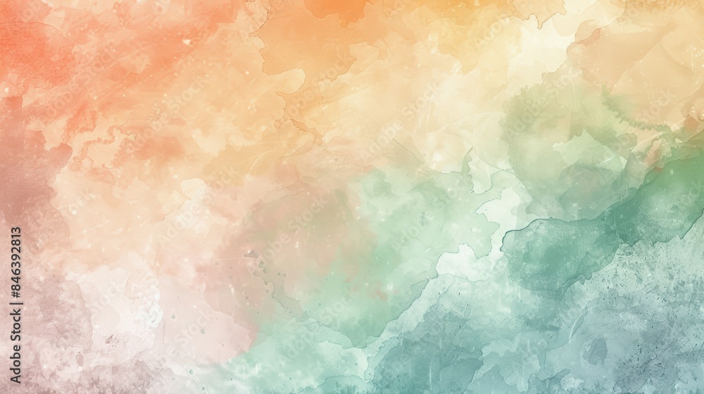 Watercolor textures in pastel shades Watercolor textures in pastel shades