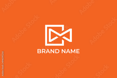 letter C infinity icon logo, letter C camera logo, letter C media cinema logo, letter CM camera eye logo,  camera outline, lens logo, camera eye logo, Photo camera silhouette, camera photography logo 