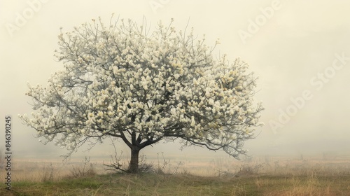 Wallpaper Mural Blooming pear tree Torontodigital.ca