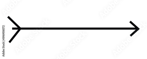 Web arrow flat Icon On White Background. vector design.	