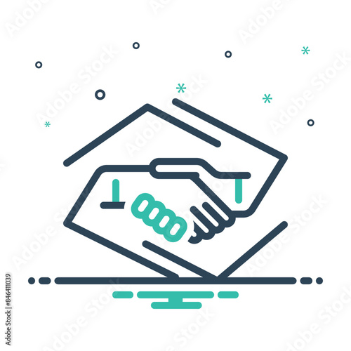 Mix icon for partnership  