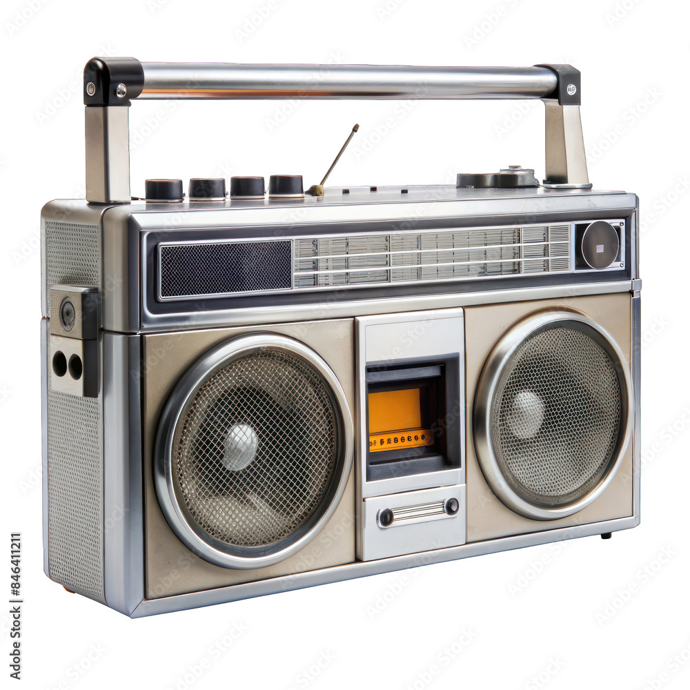 retro radio isolated on white. png retro radio isolated on white. png