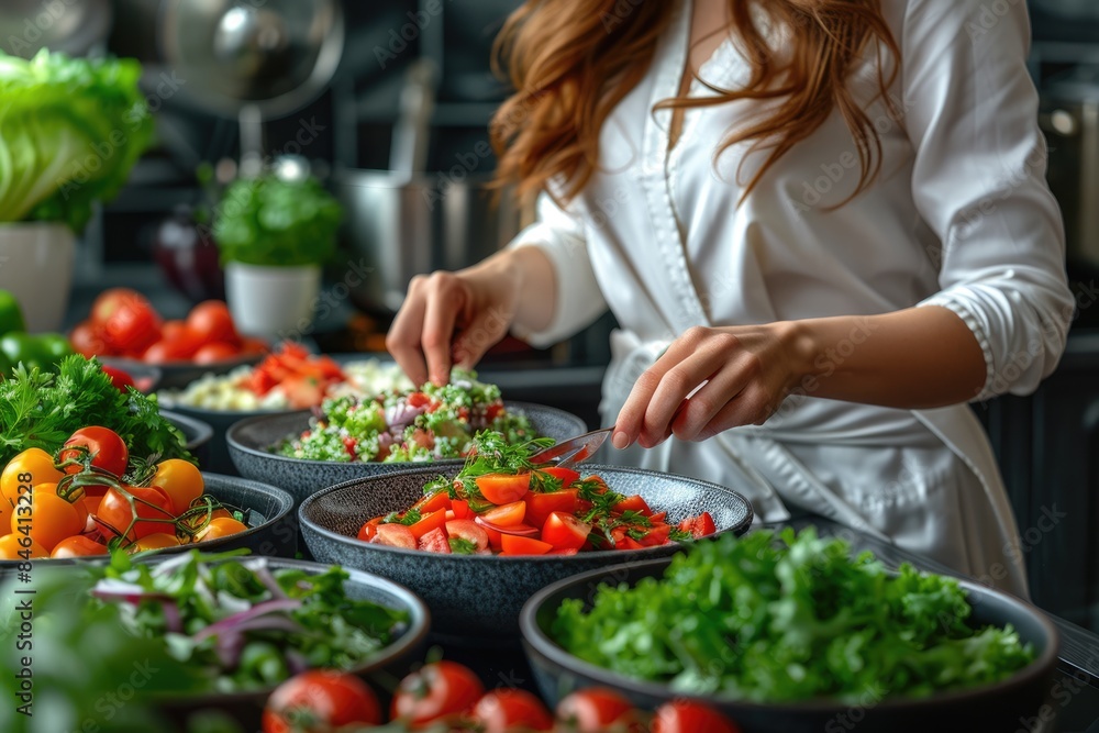 Women in the kitchen