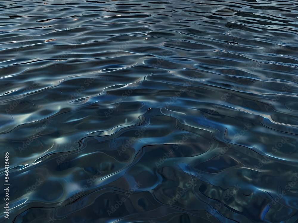 Clean Water Texture. Realistic Water Surface Overlay. Transparent Background Clean Water Texture. Realistic Water Surface Overlay. Transparent Background