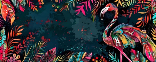 Boho Inspired Tropical Flam...