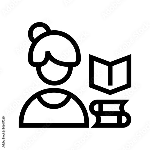 librarian icon