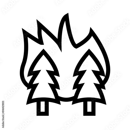 forest fires icon