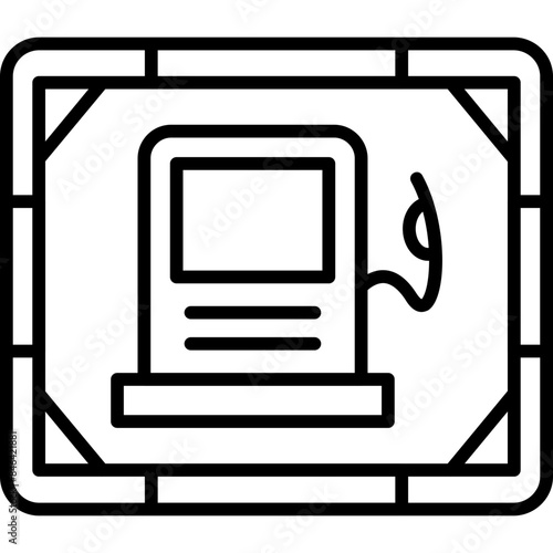 Petrol Station Icon