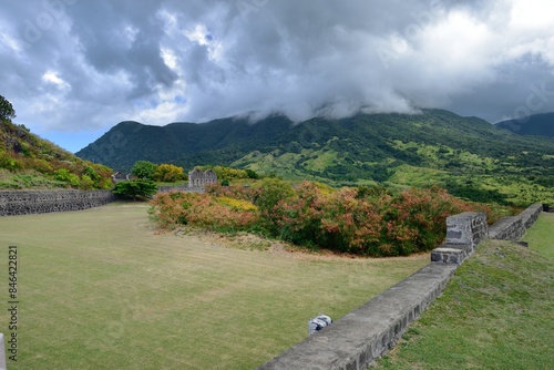 Quadro em tela The old parade ground of Fort George