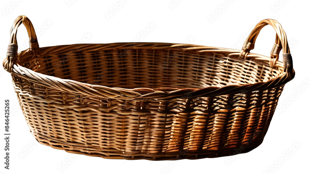 Fototapeta premium Basket isolated on white background