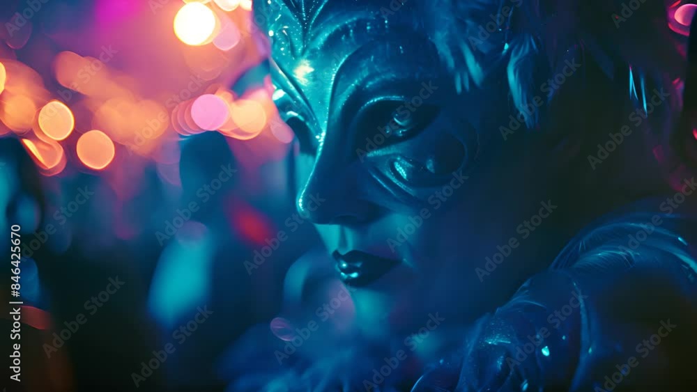 Mysterious Masquerade Ball with Elegant Mask with Ai generated.
Mysterious Masquerade Ball with Elegant Mask with Ai generated.