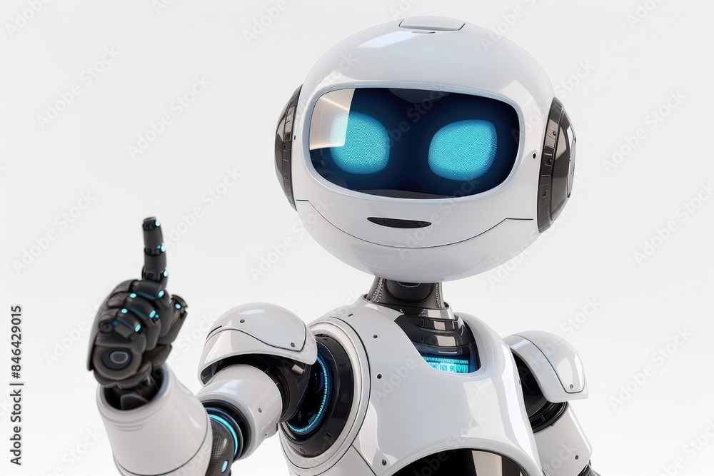 A cute robot A cute robot