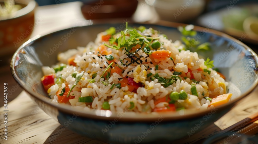 rice with vegetables rice with vegetables