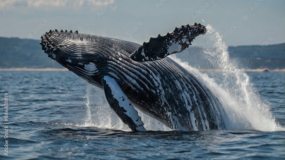Fototapeta premium humpback whale tail