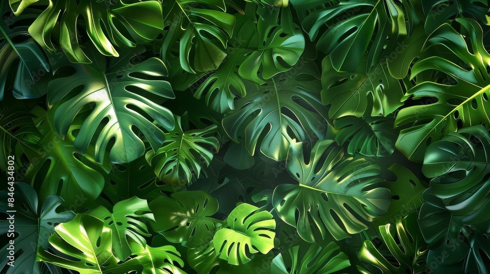 Lush Jungle Foliage Lush Jungle Foliage