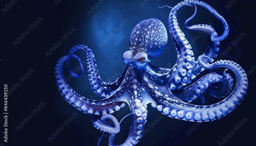 The Enigmatic Blue Octopus: A Symbol of Sea Monsters on International Octopus Day The Enigmatic Blue Octopus: A Symbol of Sea Monsters on International Octopus Day