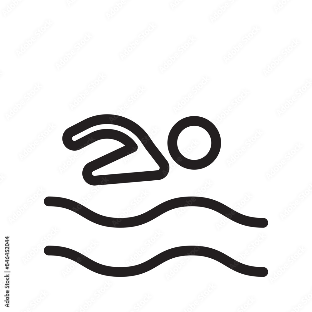 swimming icon swimming icon