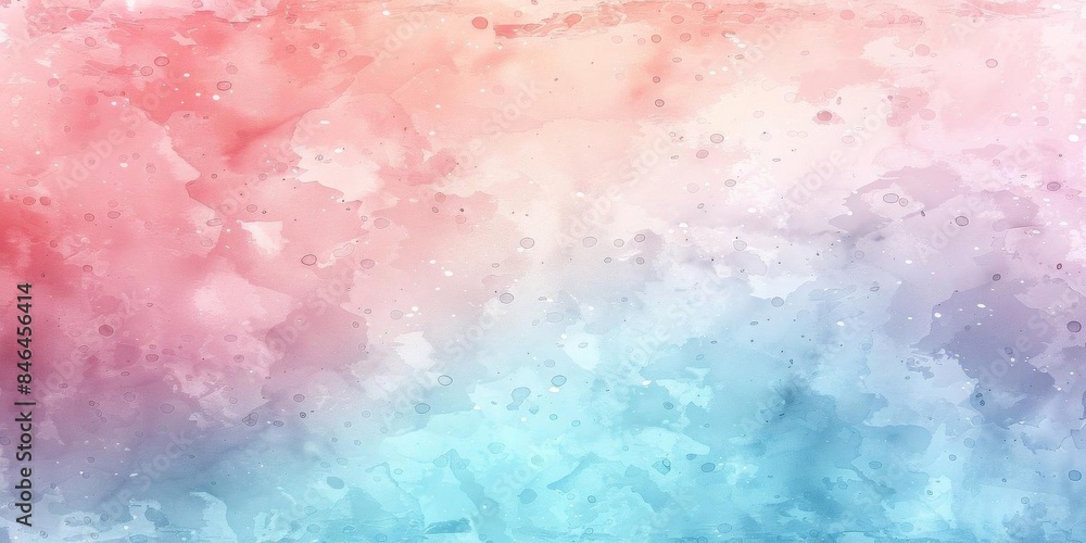 Abstract Pink and Aqua Painting with Pattern Abstract Pink and Aqua Painting with Pattern