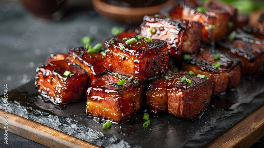 Adults will love these smoky, meaty cubes of succulent pork with the sweet and zingy barbecue sauce that adds an exciting twist to your game night dinner. Adults will love these smoky, meaty cubes of succulent pork with the sweet and zingy barbecue sauce that adds an exciting twist to your game night dinner.