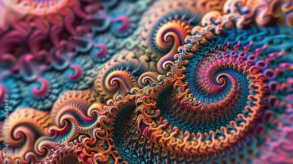 Mesmerizing swirls of abstract patterns Mesmerizing swirls of abstract patterns