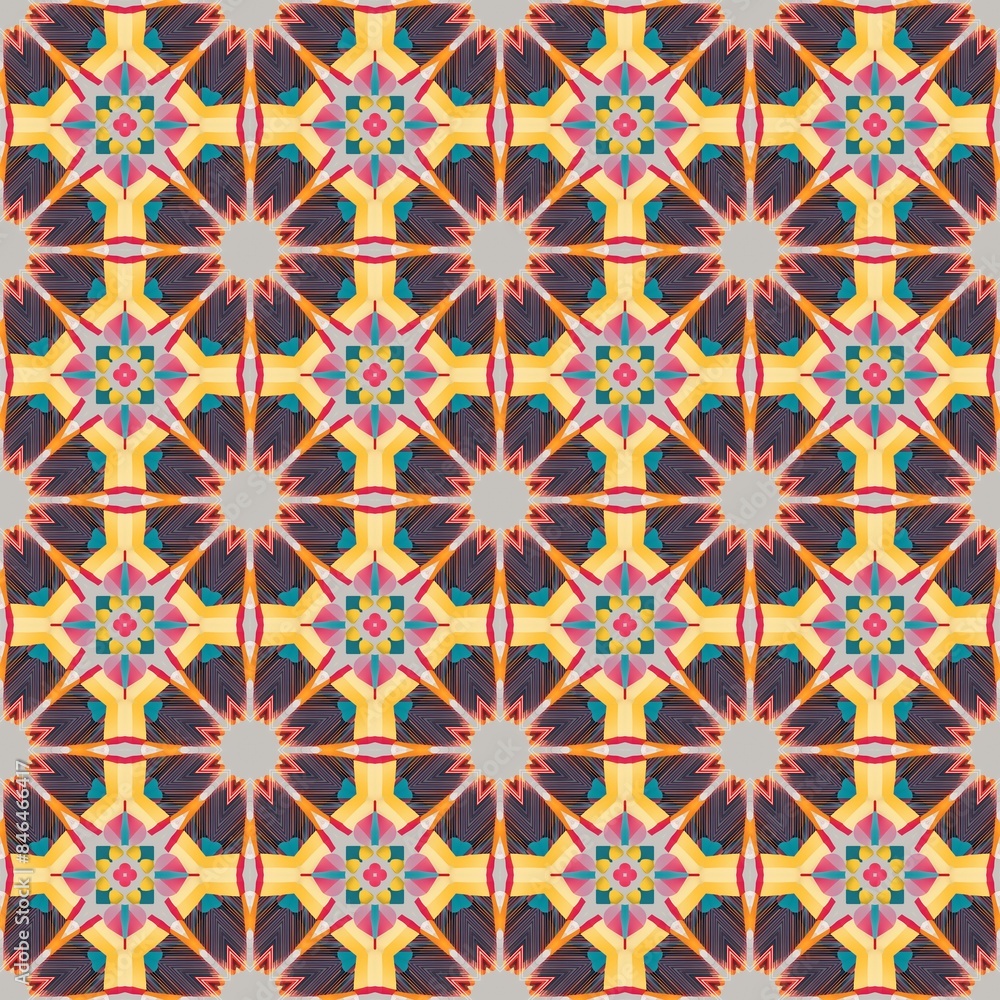 an abstract colored pattern, made from squares and circles with a red blue and green an abstract colored pattern, made from squares and circles with a red blue and green