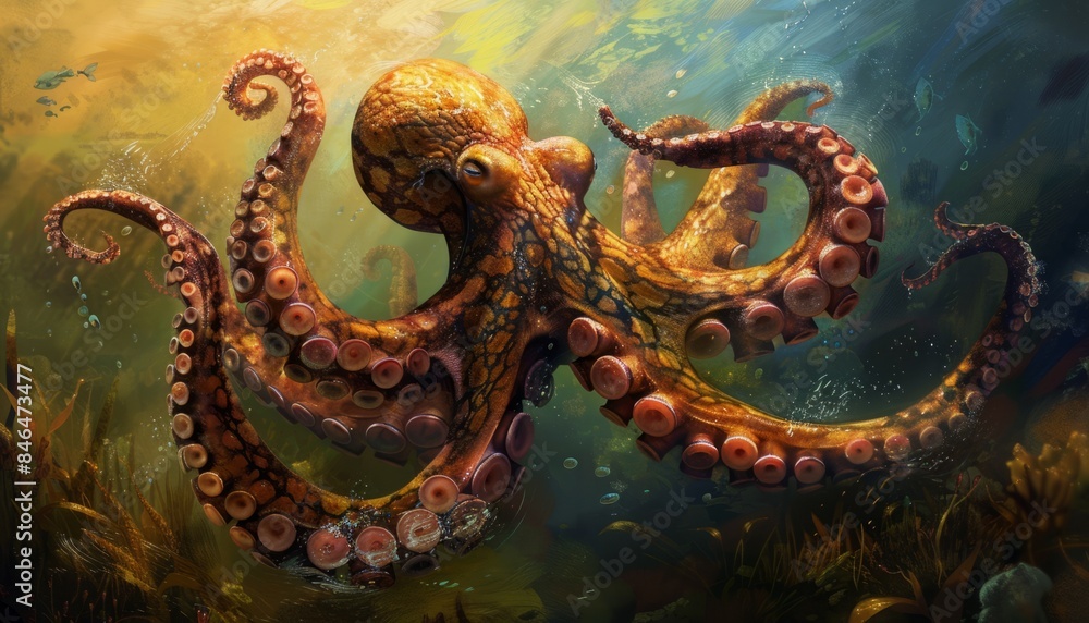 Enchanting Moves: The Dancing Octopus - AR 7:4 Enchanting Moves: The Dancing Octopus - AR 7:4