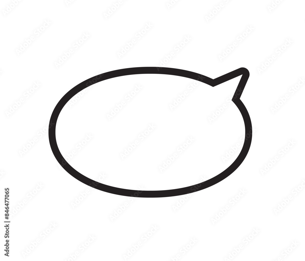 丸いふきだし 右上 モノクロ 白黒 線画 シンプル イラスト 素材 丸いふきだし 右上 モノクロ 白黒 線画 シンプル イラスト 素材
