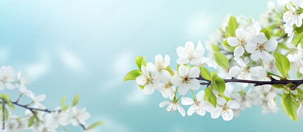 Spring Nature background with Apple blossom a beautiful copy space image Spring Nature background with Apple blossom a beautiful copy space image