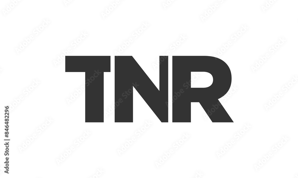 TNR logo design template with strong and modern bold text. Initial based vector logotype featuring simple and minimal typography. Trendy company identity. TNR logo design template with strong and modern bold text. Initial based vector logotype featuring simple and minimal typography. Trendy company identity.