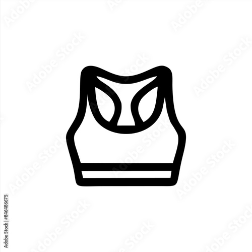 Sports Bra Vector