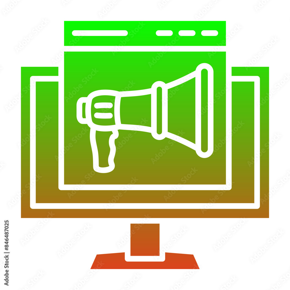 Web Promotion Icon Web Promotion Icon