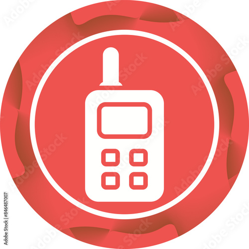Walkie Talkie Vector Icon