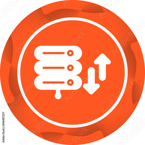 Bandwidth Vector Icon