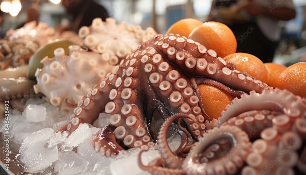 Tantalizing Tentacles: Fresh Octopus Delights at The Fish Market in Venice Tantalizing Tentacles: Fresh Octopus Delights at The Fish Market in Venice