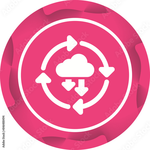Continuous Deployment Vector Icon