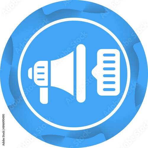 Marketing Vector Icon photo